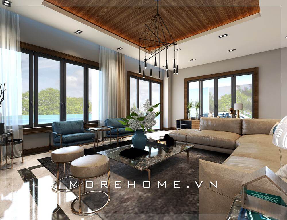 Tham khảo các mẫu bố trí phòng khách đẹp và sang trọng